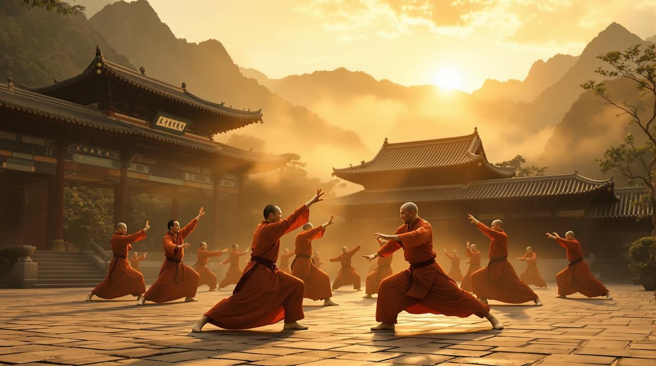 功夫传奇:少林武僧一日修行全纪录,千年武学传承-51免费视频热门推荐